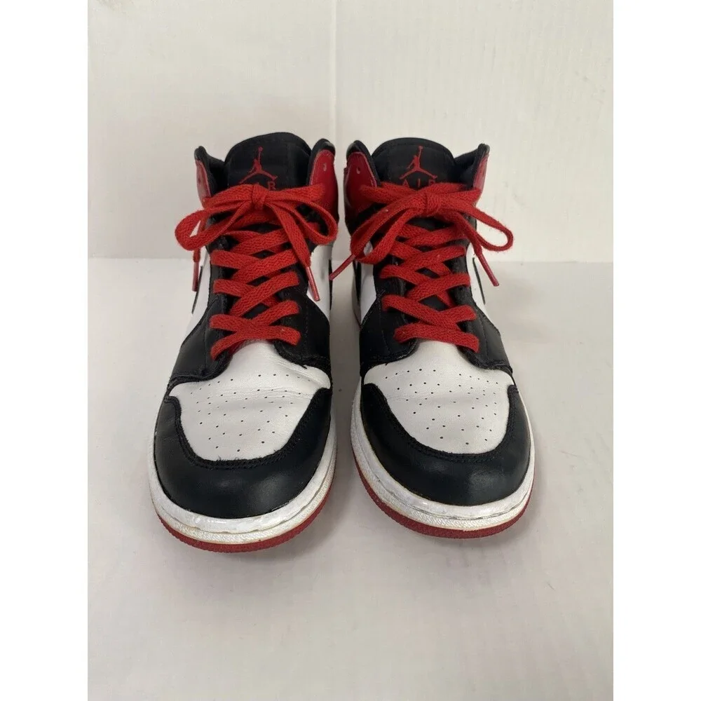 Nike Air Jordan Retro 1 Old Love 2007 Black Toe Youth 6 Women's 8